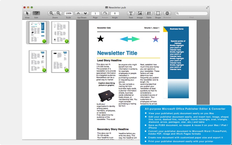 publisher for mac uf
